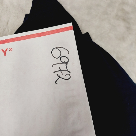 New Talbots Navy Cotton/ Nylon One Button Blazer P6972 - Picture 9 of 9